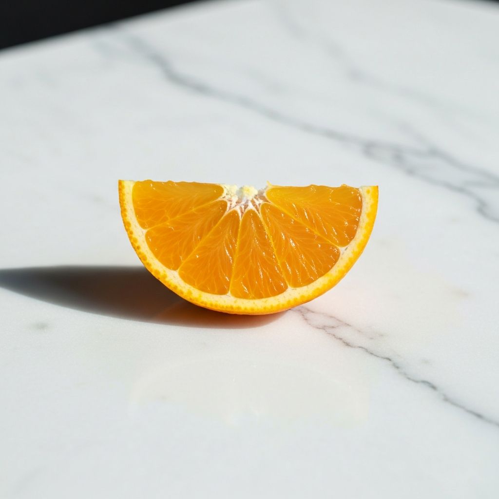 Fresh citrus representing nutritional science